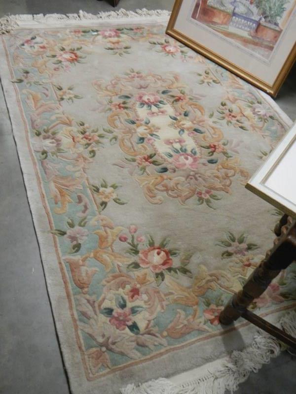 A Chinese rug. COLLECT ONLY.