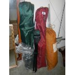 A quantity of camping chairs etc., COLLECT ONLY.