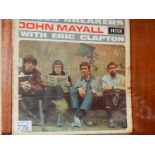 John Mayall Blues Crusade with Eric Clapton. Mono Decca red unboxed.
