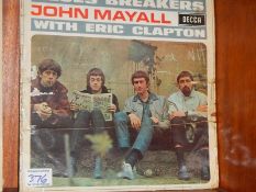 John Mayall Blues Crusade with Eric Clapton. Mono Decca red unboxed.