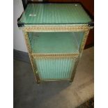 A Lloyd Loom side table in good condition, COLLECT ONLY.