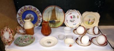 A mixed lot of china including Goss