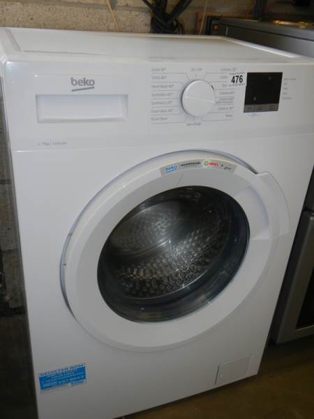 A Beko washing machine, COLLECT ONLY.