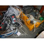 A large lot of music and disco cables etc., COLLECT ONLY.