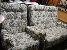 A two seater cottage sofa and chair. COLLECT ONLY.