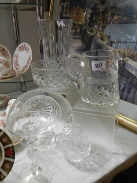 A large lot of glassware, COLLECT ONLY.