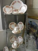 A Colclough china tea set.