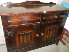 An old oak sideboard, COLLECT ONLY.