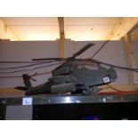 A model helicopter