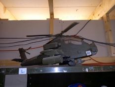 A model helicopter