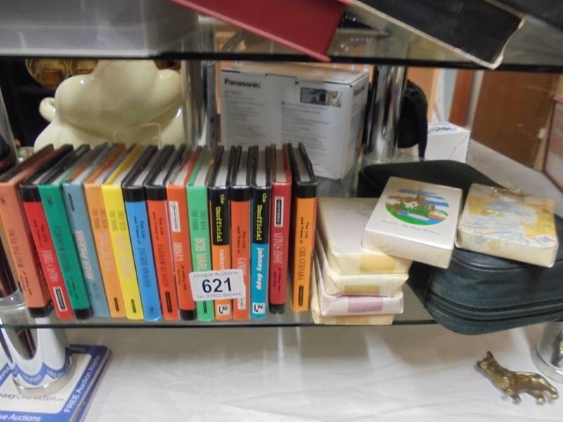 A quantity of miniature reference books etc.,