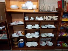 A good lot of assorted ceramic dinner ware etc.,