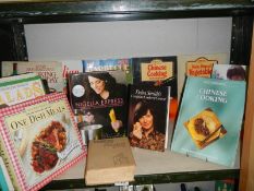 A good lot of cookery books.