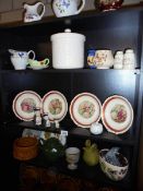 Five shelves of assorted ceramics, COLLECT ONLY.