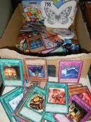 A mixed lot of collector's cards, magnets etc.,