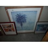 Three framed and glazed prints, COLLECT ONLY.