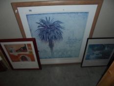 Three framed and glazed prints, COLLECT ONLY.