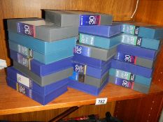 A quantity of Sony digital Betacam videos.
