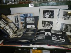 An interesting lot of black and white photographs.