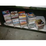 A large lot of CD's.