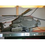 An Action man helicopter.