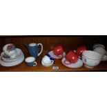 A quantity of cups and saucers etc.,