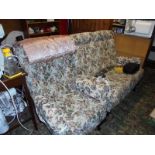 A two seat cottage sofa and chair. COLLECT ONLY.