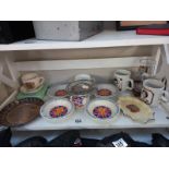 A mixed lot of Royalty items including teapot stand & Silver Jubilee dishes etc.