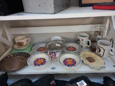 A mixed lot of Royalty items including teapot stand & Silver Jubilee dishes etc.