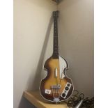 A Beatles Hofner Rock band Harmonix games console guitar, model No NWGTS3