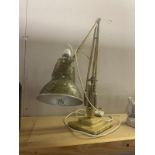A vintage Herbert Terry Anglepoise lamp