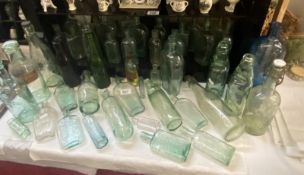 A good selection of antique bottles mostly Lincoln & Lincolnshire