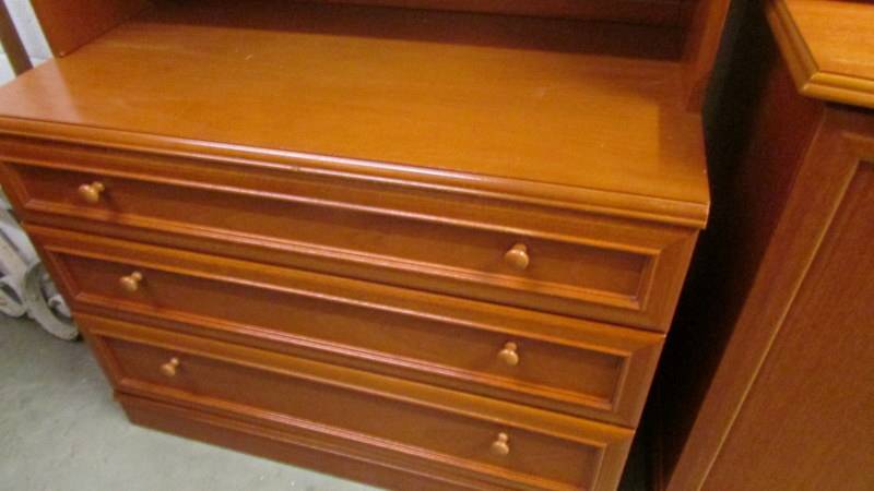 A good quality two door three drawer cabinet. COLLECT ONLY. - Image 3 of 3