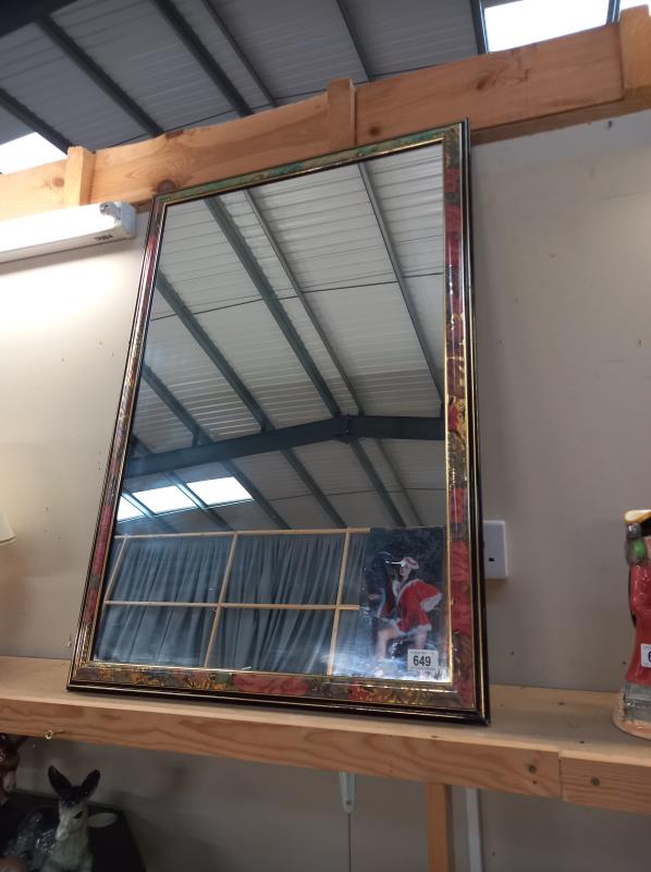 A large mirror 64cm x 94cm