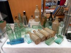 A varied selection of old Lincoln & Lincolnshire bottles