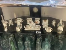 A good selection of crested china including Keithley