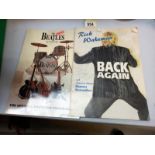 A signed Rick Wakeman 'Back Again' & the Bootleg Beatles in concert souvenir programme