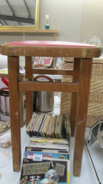An old kitchen stool, COLLECT ONLY.
