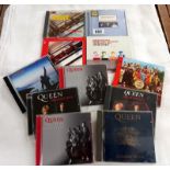 Six Queen CD's, three The Beatle's CD's and two Manic Street Preachers CD's.