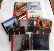 Six Queen CD's, three The Beatle's CD's and two Manic Street Preachers CD's.