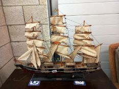 A model of The Cutty Sark. COLLECT ONLY.