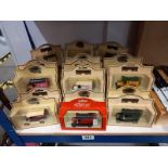 A quantity of boxed Lledo days gone die cast model vans