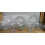 A large lot of good glass ware. COLLECT ONLY.