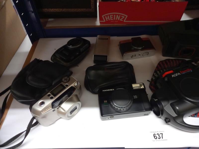 A quantity of camera's & pair of binoculars - Image 2 of 3