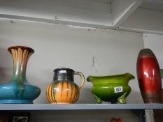 A mixed lot of interesting ceramics.