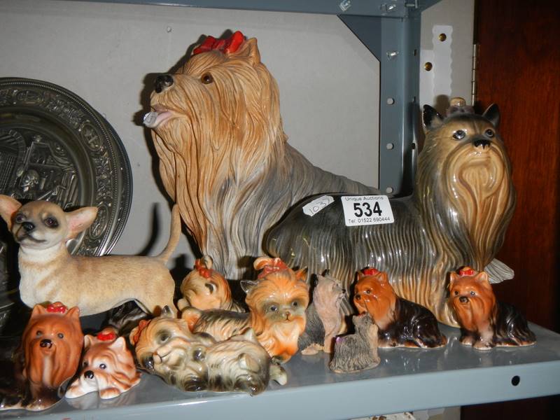 A mixed lot of dog figures etc., - Image 2 of 4