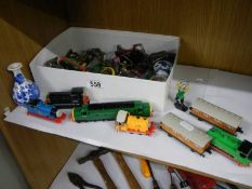 A mixed lot of die cast models etc.