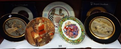 A selection of collectors cabinet plates