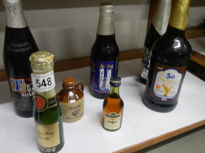 A quantity of small bottles of alcohol including wine. - Image 2 of 2