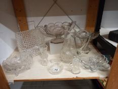 A good lot of glass ware.